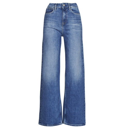 Oblačila Ženske Jeans flare Pepe jeans LEXA SKY HIGH Modra