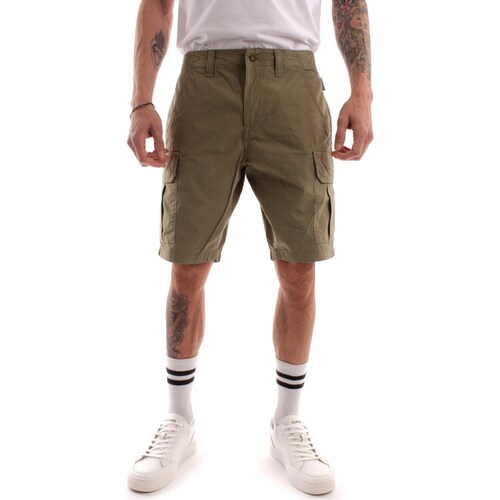 Oblačila Moški Kratke hlače & Bermuda Napapijri NP0A4GAM Zelena