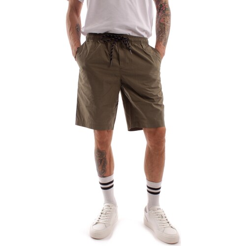 Oblačila Moški Kratke hlače & Bermuda Tommy Hilfiger MW0MW31245 Zelena