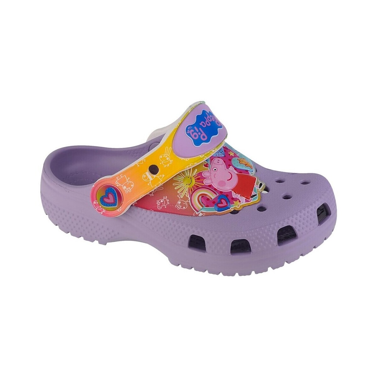 Čevlji  Otroci Čevlji Derby & Čevlji Richelieu Crocs Classic Fun I AM Peppa Pig T Clog Vijolična