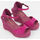 Čevlji  Ženske Sandali & Odprti čevlji La Valeta Charlene peep toe Rožnata