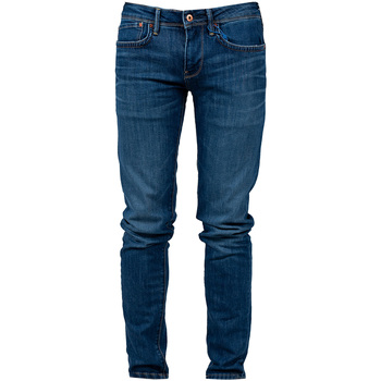 Oblačila Moški Hlače s 5 žepi Pepe jeans PM200823VX34 | Hatch Modra