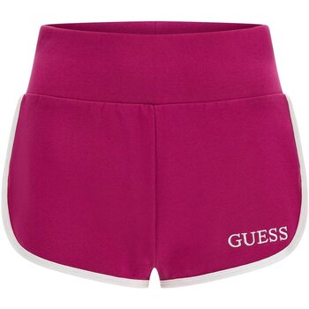 Oblačila Ženske Kratke hlače & Bermuda Guess E3GD05 KBP41 Rožnata