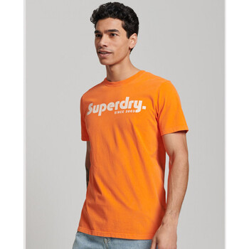 Oblačila Moški Majice & Polo majice Superdry Vintage terrain classic Oranžna