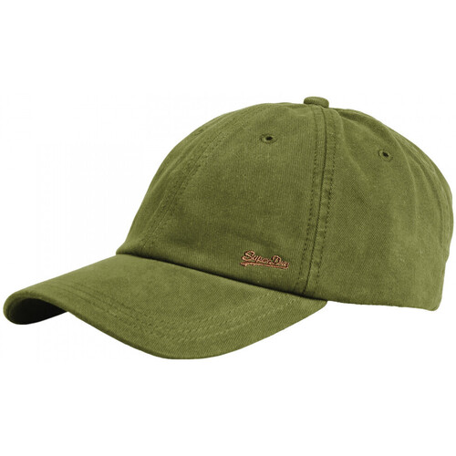 Tekstilni dodatki Ženske Kape s šiltom Superdry Vintage emb cap Zelena