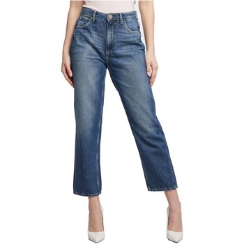 Oblačila Ženske Jeans straight Guess W2RA21 D3Y0V Modra