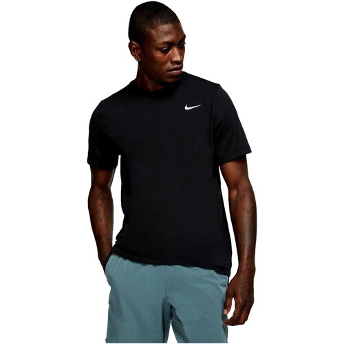 Oblačila Moški Majice s kratkimi rokavi Nike CAMISETA  HOMBRE  AR6029 Črna