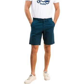 Oblačila Moški Kratke hlače & Bermuda Scotta  Modra