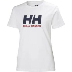 Oblačila Ženske Majice s kratkimi rokavi Helly Hansen  Bela