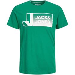 Oblačila Dečki Majice s kratkimi rokavi Jack & Jones  Zelena