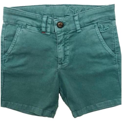 Oblačila Dečki Kratke hlače & Bermuda Scotta  Zelena