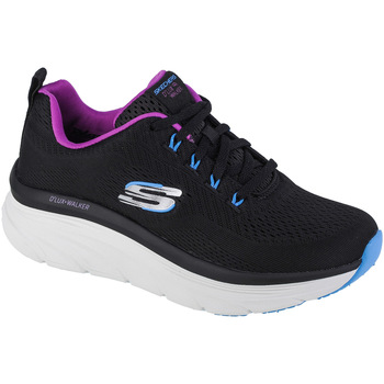 Čevlji  Ženske Nizke superge Skechers D'Lux Walker - Fresh Finesse Črna