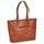 Torbice Ženske Nakupovalne torbe David Jones CM6826-BROWN Kostanjeva