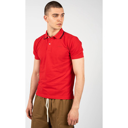 Oblačila Moški Polo majice kratki rokavi Geox M2510Q T2649 | Sustainable Rdeča