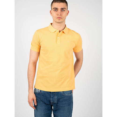 Oblačila Moški Polo majice kratki rokavi Geox M2510B T2649 | Sustainable Oranžna