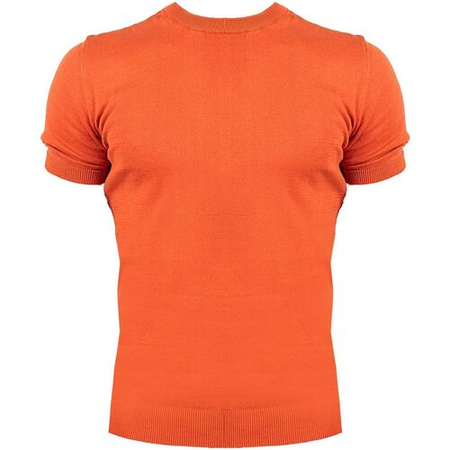 Oblačila Moški Majice s kratkimi rokavi Xagon Man P23 081K 1200K Oranžna