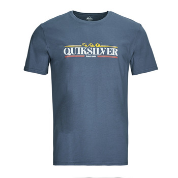Oblačila Moški Majice s kratkimi rokavi Quiksilver GRADIENT LINE SS Modra