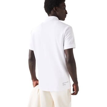 Lacoste Stretch Mini Piqué Polo Shirt - Blanc Bela
