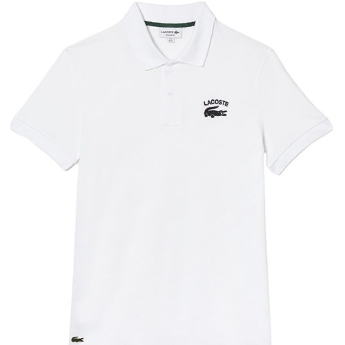 Oblačila Moški Majice & Polo majice Lacoste Stretch Mini Piqué Polo Shirt - Blanc Bela