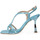 Čevlji  Ženske Sandali & Odprti čevlji Miss Unique UNIQUE  CRISTAL SKY Modra