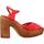 Čevlji  Ženske Sandali & Odprti čevlji Pon´s Quintana 10425 000 Rdeča