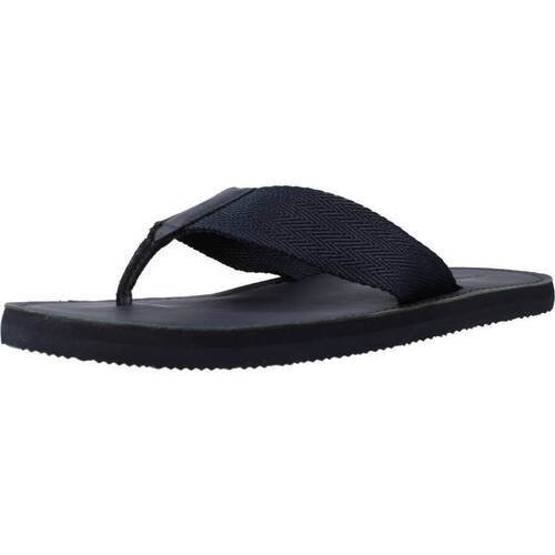 Čevlji  Moški Sandali & Odprti čevlji Tommy Hilfiger LEATHER BEACH SANDAL Modra