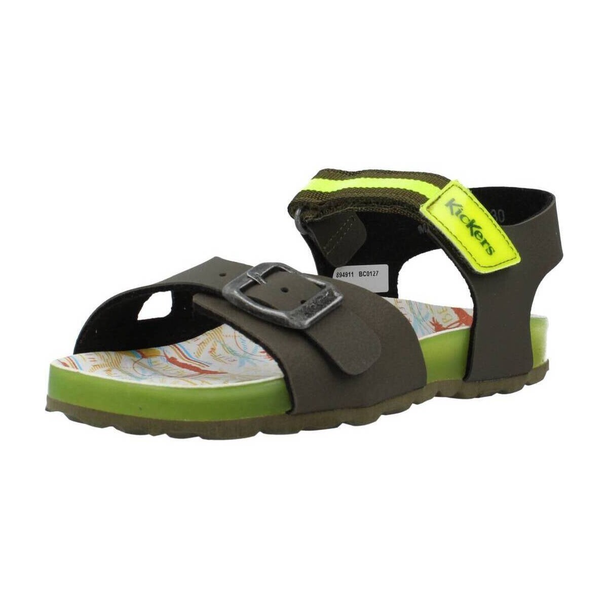Čevlji  Dečki Sandali & Odprti čevlji Kickers SOSTREET Zelena