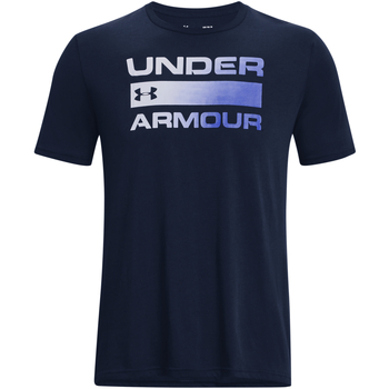 Oblačila Moški Majice brez rokavov Under Armour Team Issue Wordmark Modra