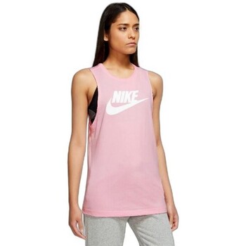 Oblačila Ženske Majice brez rokavov Nike CAMISETA DE TIRANTES MUJER  SPORTSWEAR CW2206 Rožnata