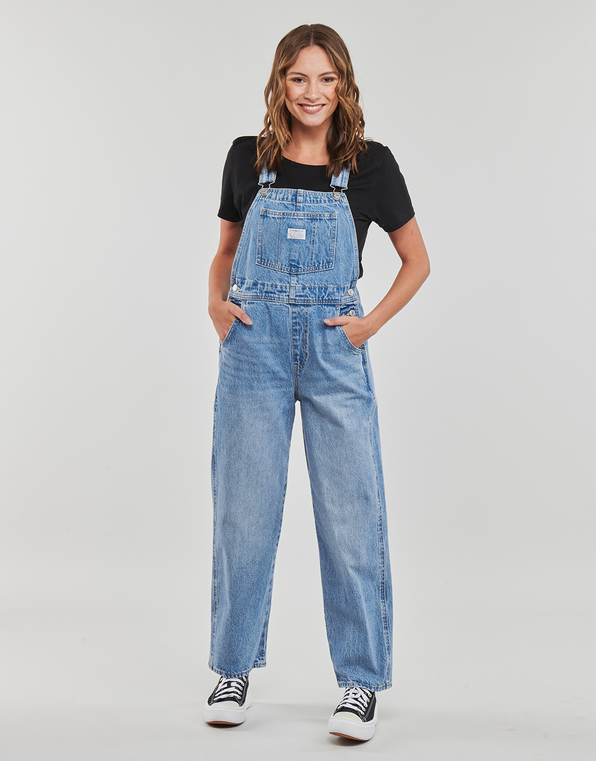 Oblačila Ženske Kombinezoni Levi's VINTAGE OVERALL Modra