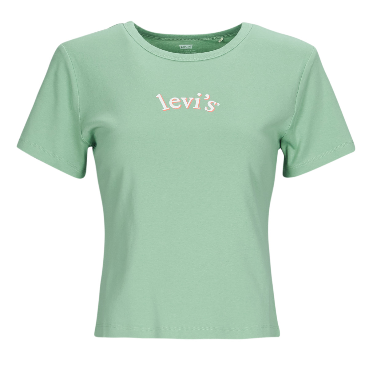 Oblačila Ženske Majice s kratkimi rokavi Levi's GRAPHIC RICKIE TEE Modra