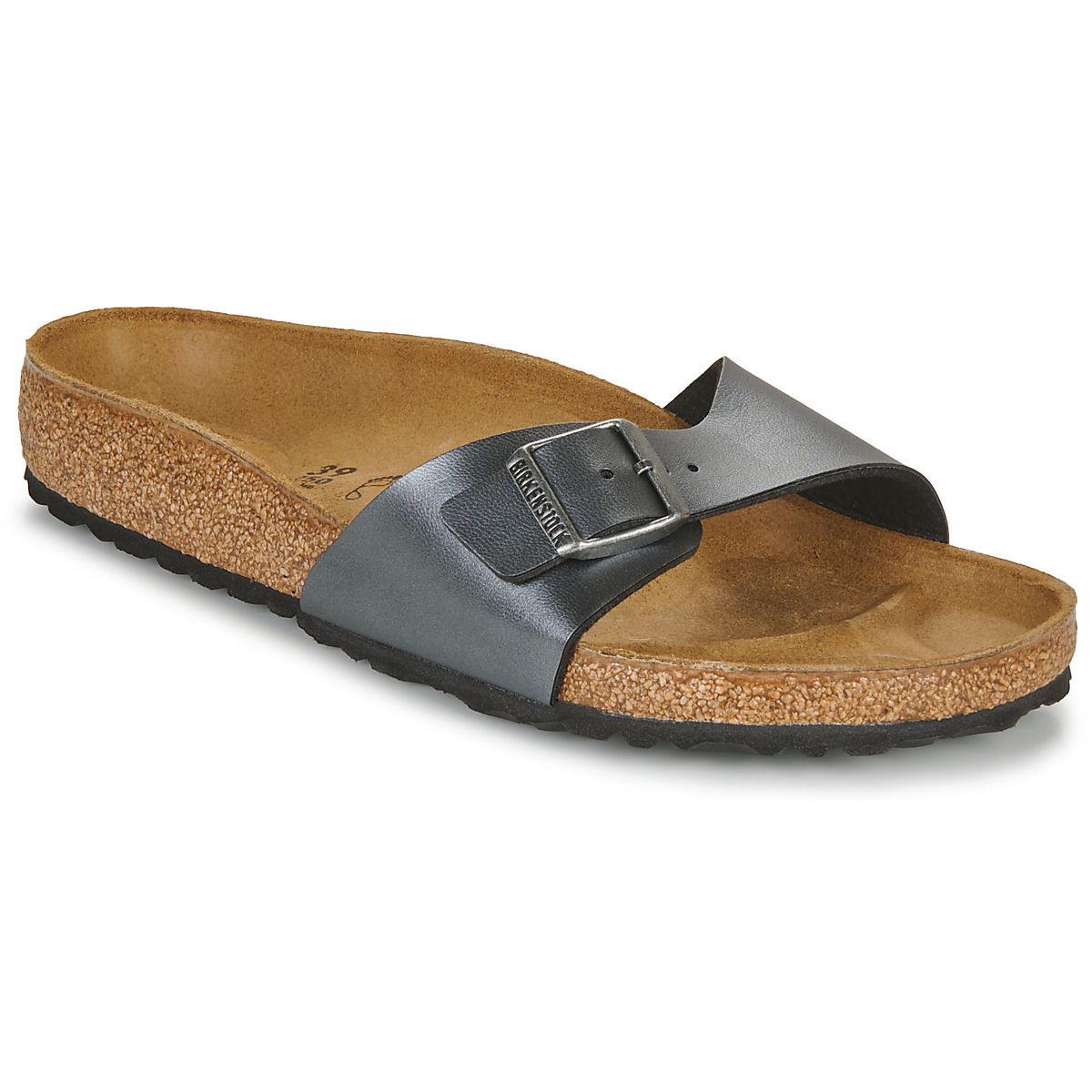 Čevlji  Ženske Natikači BIRKENSTOCK MADRID  metalik / Regular