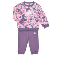 Oblačila Deklice Otroški kompleti Adidas Sportswear AOP FT JOG Rožnata