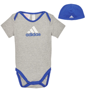 Oblačila Dečki Pižame & Spalne srajce Adidas Sportswear GIFT SET Siva / Modra