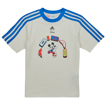 Oblačila Otroci Majice s kratkimi rokavi Adidas Sportswear LK DY MM T Bela / Modra