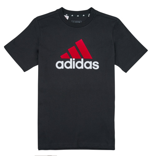 Oblačila Dečki Majice s kratkimi rokavi Adidas Sportswear BL 2 TEE Črna / Rdeča / Bela
