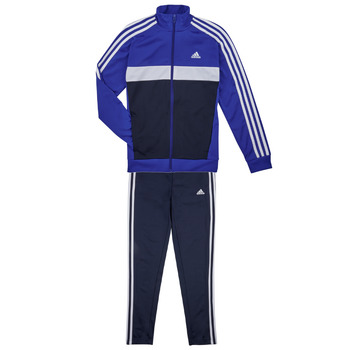 Oblačila Dečki Trenirka komplet Adidas Sportswear 3S TIBERIO TS Modra / Bela