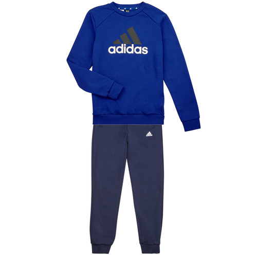 Oblačila Dečki Trenirka komplet Adidas Sportswear BL FL TS Bela