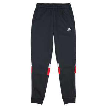 Oblačila Dečki Spodnji deli trenirke  Adidas Sportswear 3S TIB PT Črna / Rdeča / Bela