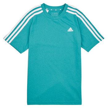 Oblačila Otroci Majice s kratkimi rokavi Adidas Sportswear 3S TEE Bela / Večbarvna