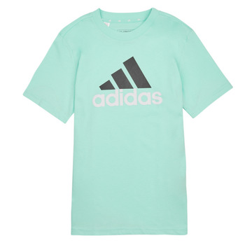 Oblačila Otroci Majice s kratkimi rokavi Adidas Sportswear BL 2 TEE Modra / Bela / Črna