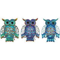 Dom Kipci in figurice Signes Grimalt Owl Adorno 3 Enote Modra
