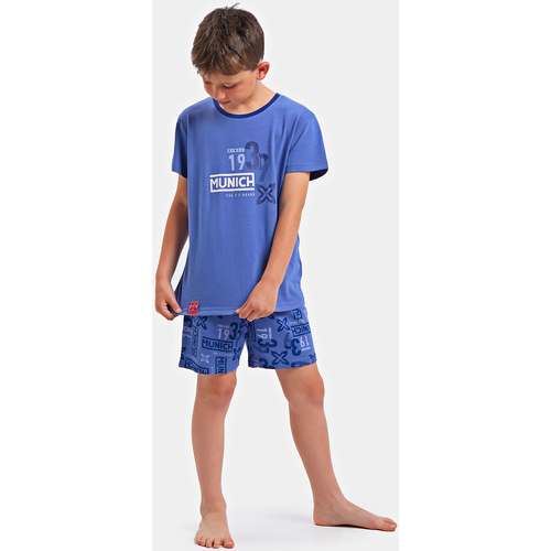 Oblačila Dečki Pižame & Spalne srajce Munich DH1351 Modra