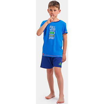 Oblačila Dečki Pižame & Spalne srajce Munich DH1451 Modra