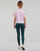 Oblačila Ženske Majice s kratkimi rokavi Adidas Sportswear 3S CR TOP Rožnata