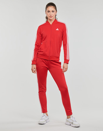 Oblačila Ženske Trenirka komplet Adidas Sportswear 3S TR TS Rdeča / Bela