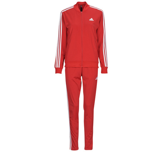 Oblačila Ženske Trenirka komplet Adidas Sportswear 3S TR TS Rdeča / Bela