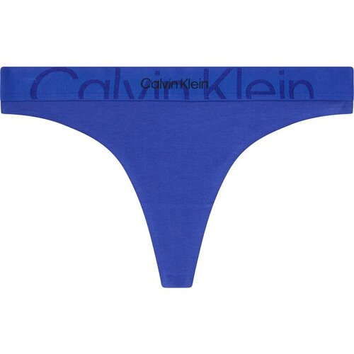Spodnje perilo Ženske String Calvin Klein Jeans 000QF6992E Modra