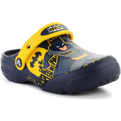 Čevlji  Dečki Sandali & Odprti čevlji Crocs FL Batman Patch Clog K 207470-410 Večbarvna