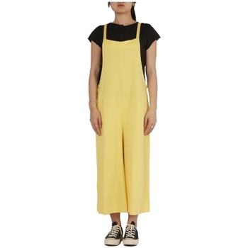 Oblačila Ženske Kombinezoni Wendy Trendy Jumpsuit 791852 - Yellow Rumena